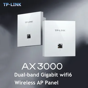 TP-LINK WIFI yönlendirici AX3000 Çift Bant 3000Mbps Duvar AP WıFı6 Projesi Kapalı AP 802.11 AX Erişim Noktası 5GHz PoE Wıfı Genişletici