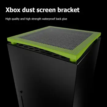 Toz geçirmez Kapak Braketi Xbox Serisi X Filtre Braketleri Oyun Aksesuarları PVC
