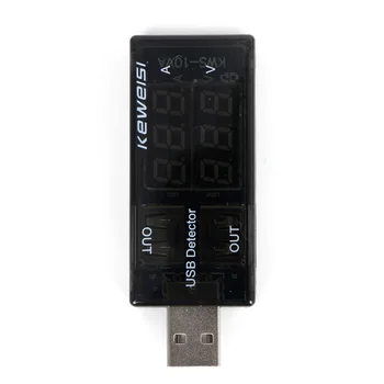 P9YE USB akım test cihazı USB Voltmetre Ampermetre Dedektörü Çift Sıra Gösterir Yeni