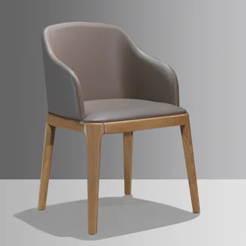 163Sanlang İskandinav rüzgar katı ahşap yemek sandalyesi basit ev restoran sandalye ticari ağ kırmızı süt çay dükkanı yıldız anason lea