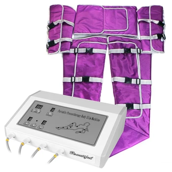 Profesyonel Hava Dalga Buzağı Bel Fizyoterapi Hava Basıncı Otomatik Döngüsü Battaniye Araştırmak Meridyen EMS Vücut Zayıflama Makinesi