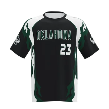 Beyzbol Üniforma T-shirt Özel Jersey Baskılı veya Dikişli Uniex Takım Eğitim T-Shirt Spor Gençlik Üniforma Spor