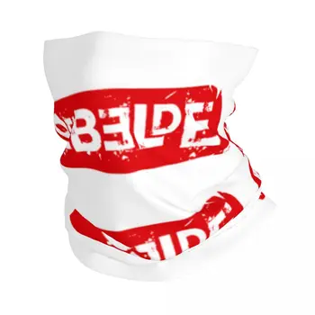 Rebelde Logo Bandana Boyun Kapak Baskılı Meksika Wrap Eşarp Sıcak Şapkalar Açık Spor Unisex Yetişkin Nefes