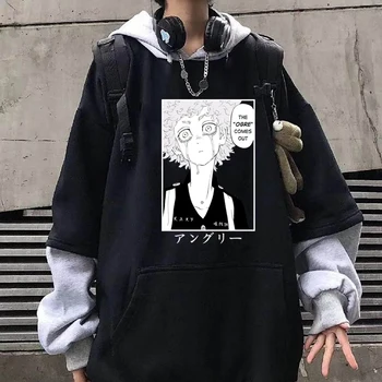 Erkek Hoodie Anime Tokyo Revengers Hoodies Tişörtü Kazak Büyük Boy Sonbahar Kış Harajuku Giyim