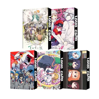 30 Sheets / Set japon animesi Özledim kobayashi'nin Ejderha Hizmetçi, Natsume Yuujinchou LOMO Kartı Mini Kartpostal Mesaj Kartı
