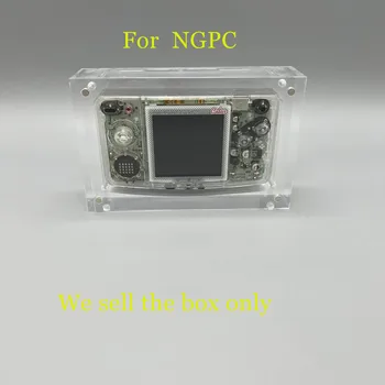 Yüksek Şeffaflık Akrilik Manyetik Kapak Konsol saklama kutusu Neo Geo Cep Renkli NGPC Ekran Kabuk Kutusu Oyun Aksesuarları
