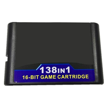 138 İn 1 Sıcak Oyun Koleksiyonu SEGA GENESİS Megadrive 16 Bit Oyun Kartuşu PAL Ve NTSC İçin Oyun Konsolları Sürümü