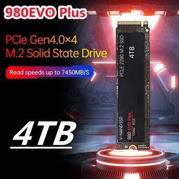 980EVO Artı SSD M. 2 NVMe Ssd 1TB 2TB 4TB M2 2280 NVMe PCIe 4.0x4 sabit disk Dahili Katı Hal Sürücü Masaüstü Laptop İçin PS5