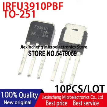 10 ADET IRFU3910 FU3910 IRFU3910PBF TO-251 100V16A MOSFET Yeni orijinal