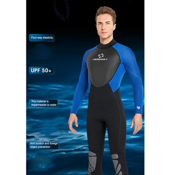 Tek parça Yüzme Bodysuit Mayo Sıcak 3MM Neopren Tüplü Dalış Koruma Giysileri Güneş Koruma Erkekler Kadınlar için Su Sporları