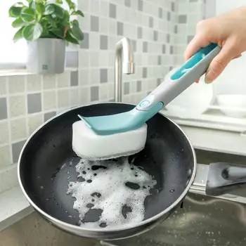 Temizleme Fırçası Ev Temiz Uygun Aşınmaya dayanıklı Değiştirilebilir Ev Temizlik Aletleri Fincan Fırça Hiçbir Ölü Biter Sağlam