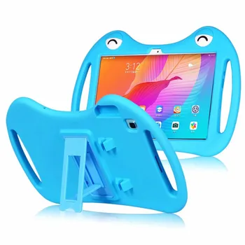 Çocuklar Taşınabilir Silikon Kapak Kılıf İçin Kickstand ile Huawei MatePad SE 2022 10.1 