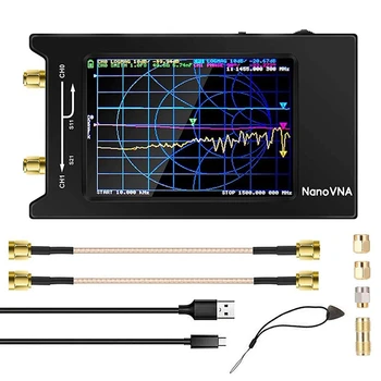 Için Nanovna-H4 Vektör Ağ Analizörü 4 İnç Ekran 10Khz-1.5 Ghz MF HF VHF UHF Anten Analizörü Yedek Aksesuarlar