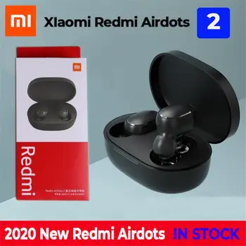 Redmi Airdots 2 Xiaomi Kulaklık Fone Stereo Spor Müzik Oyun Açık Mini Kablosuz mikrofonlu kulaklık Kulak içi kulaklıklar Kulakiçi