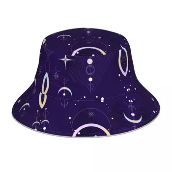 Astral Yansıtıcı Kova Şapka yazlık şapkalar Balıkçı Şapka Katlanabilir Kadın Erkek Güneş Koruyucu Gölge Kapaklar