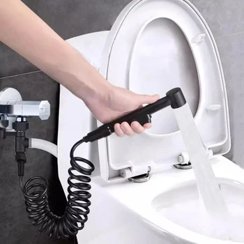 Bahar Esnek Duş Hortumu Su Sıhhi Tesisat Tuvalet Bide Püskürtme Tabancası Telefon Hattı Sıhhi Tesisat Hortumu Banyo Aksesuarları 1.5 M / 2M