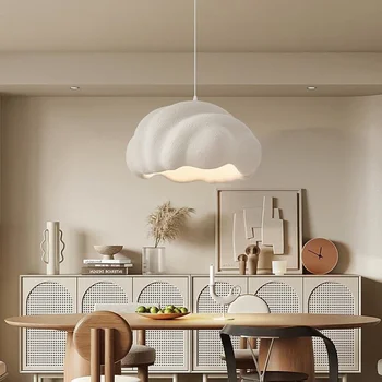Kolye ışıkları Nordic Wabi Sabi Led minimalizm yemek odası parlaklık asılı lamba ev dekor askıya aydınlatma armatürü Bar Droplight