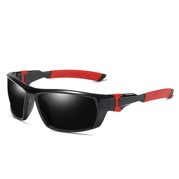 Polarize Spor Güneş Gözlüğü Erkekler Kadınlar Anti-Uv Açık Spor Sunglass Çok renkli Lensler MTB Yol Bisiklet Rüzgar Geçirmez Gözlük