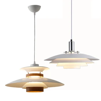 2023 Yeni stil beyaz lamba Modern kolye ışık İskandinav yaratıcı tavan aydınlatma ev dekorasyon mağazaları için