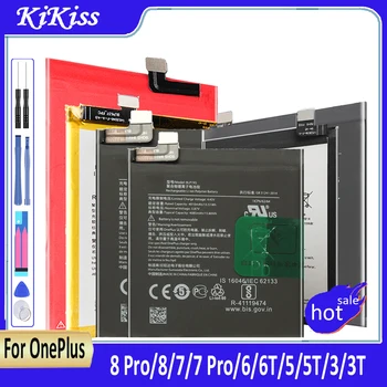 Pil OnePlus 8 7 6 6T 5 5T 3 3T Yedek Bateria OnePlus 7 Pro 1 + Bir Artı BLP699 BLP759 BLP761 BLP685 BLP613