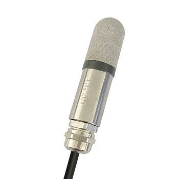 SHT30 Metal Kafa Dijital Kapasite Sensörleri Paslanmaz Çelik Sıcaklık Nem Sensörü Probu Kablosu 2M Uzunluk I2C Çıkış RS485