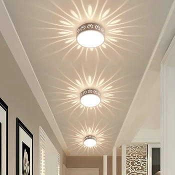 LED iç mekan aydınlatması Enerji Tasarrufu iç mekan aydınlatması Kolay Kurulum Tavan Spot Parlaklık Dayanıklı Yatak Odası Banyo için