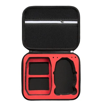 Saklama çantası Taşıma çantası Uzaktan Kumanda Vücut Çanta Mini 3 Pro RC-N1 Drone Aksesuarları, Naylon İç Kırmızı