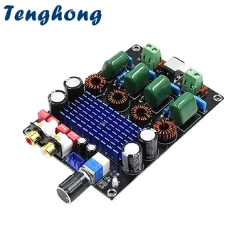 Tenghong TPA3116D2 Dijital Yüksek Güçlü ses amplifikatörü Kurulu 100Wx2 Ev Ses Stereo Amplificador DC12-24V