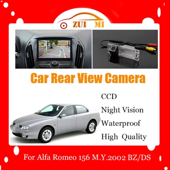 Araba Ters Dikiz Kamera Alfa Romeo 156 İçin M. Y. 2002 BZDS 2001 ~ 200 Su Geçirmez CCD Full HD Gece Görüş Yedekleme park kamerası