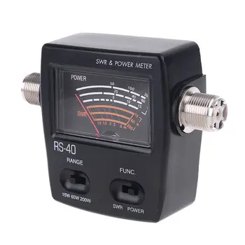 RS-40 SWR/Watt Metre NISSEI 144/430 MHz UHF/VHF TYT için M Tipi Konnektör için