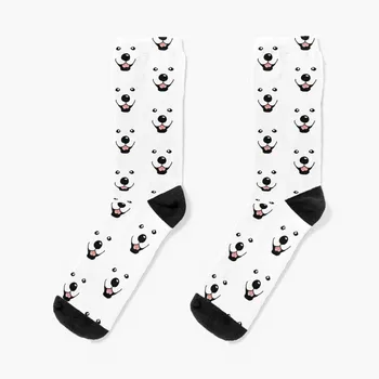 Samoyed Çorap kadın sıcak tutan çoraplar Crossfit çorap hokeyi erkekler için hediye