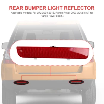 Arka uç Reflektör Otomotiv Dış Parçaları Arka Tampon İşaretleyici Range Rover 2003-2012 için Range Rover için LR2 2008-2015