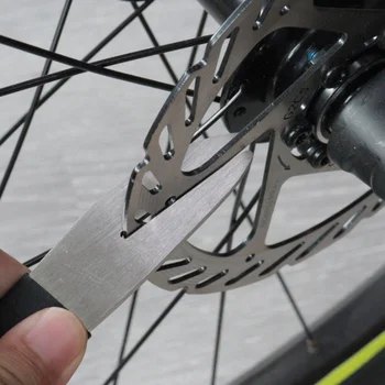 MTB Bisiklet disk fren rotoru Hizalama Truing Araçları Fren balatası disk fren Düzeltme Aracı Düzeltme Anahtarı Tamir Aksesuarları