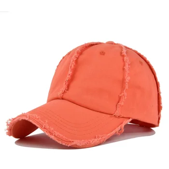 Erkekler Kadınlar Çoklu Renk beyzbol şapkası Doruğa Kap Düz Renk Ayarlanabilir Unisex İlkbahar Yaz Baba Şapka Gölge Spor beyzbol şapkaları