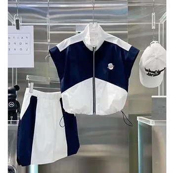 2023 Golf Giyim Yüksek Kalite Kadınlar Tek Parça Elbise Yaz Golf Takım Elbise kadın Golf Kıyafeti Yeni İki Parçalı Bayanlar Etek Seti