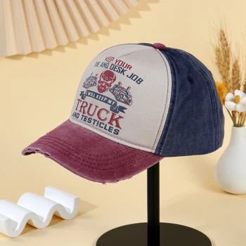 Bir Plaj kamyon şoförü şapkaları Erkekler için beyzbol şapkası Yaz için