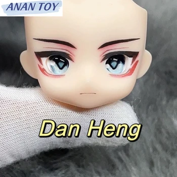 Dan Heng Ob11 Yüz Honkai: Yıldız Ray Açık Gözler Faceplates Gözler GSC YMY Kil Adam El Yapımı Anime Oyunu Bebek Aksesuarları