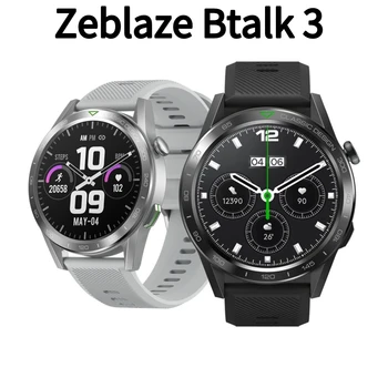 Zeblaze Btalk 3 akıllı saat 1.39 İnç IPS HD Ekran 24H Sağlık monitör saati Aktivite İzci Paslanmaz Çelik Smartwatch
