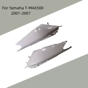 Motosiklet Aksesuarları Boyasız Arka Kuyruk Sol ve Sağ Yan Kapak ABS Enjeksiyon Fairing TMAX500 Yamaha T-MAX500 01-07