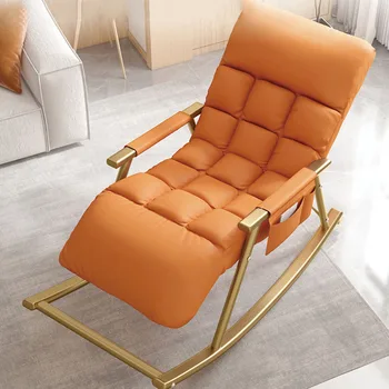 Sırt Desteği Sandalyeler Oturma Odası Lüks Modern Recliner Kat Sandalye Tasarımcı Tek Relax Sillon Bireysel Mobilya Kopyaları