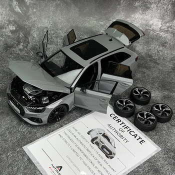 Oyuncaklar Diecast Metal Pil 1/18 RS4 (B9) Avant 2022 Araba Modeli çocuk oyuncakları