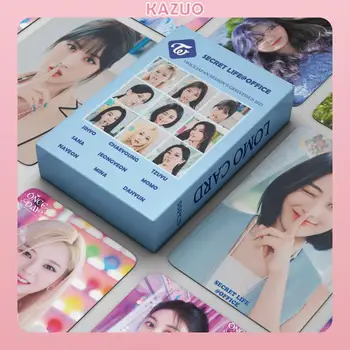 KAZUO 55 Adet İKİ KEZ 2023 Seanson Tebrik Albümü Lomo Kartı Kpop Photocards Kartpostallar Serisi