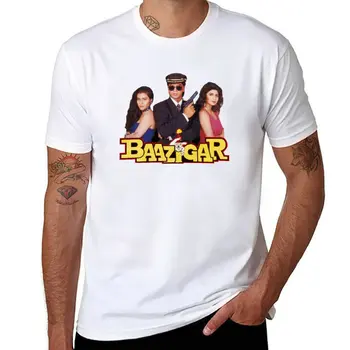 Yeni Shahrukh Khan Vintage Tasarım-Baazigar T-Shirt Tee gömlek anime giyim T-shirt erkekler