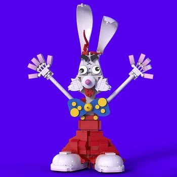 Kim Çerçeveli Roger Rabbit Roger Rabbit Modeli 523 Adet Film Rol oyuncak inşaat blokları Çocuklar için Doğum Günü Hediyeleri
