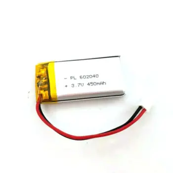 1 adet 3.7 V 450 mAh 602040 lityum Polimer iyon batarya Kamera Güç Bankası GPS MP4 DVD Mobil Güç MP3 şarj hazinesi Güç