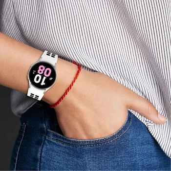 Silikon Kayış Su Geçirmez Bilezik İzle 6/4 Klasik İzle 5 Smartwatch Moda Kemer Anti-scratch Bileklik