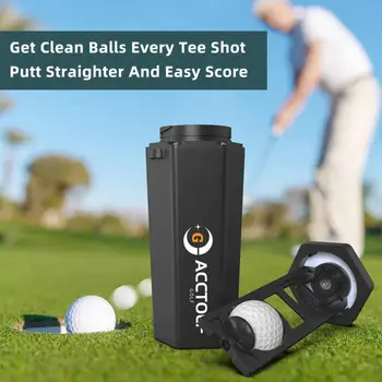 Golf Topu Yıkayıcı İyi Sızdırmazlık Golf Topu Temizleme Makinesi Sızdırmaz Golf Topu Temizleme Makinesi Havlu Seti ile Golf Malzemeleri