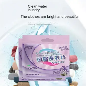 Adet Koruma Temizlik Çiçek Derin Deterjan Koku Renk Parlak 50 10g Malzemeleri Çamaşır Temizleme Giysi Renk Sabun