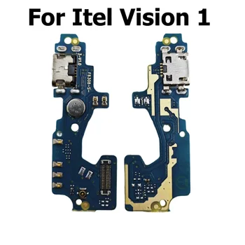 Şarj portu İçin Itel Vizyon 1 USB şarj yuvası Güç Konektörü Flex Kablo Değiştirme Onarım