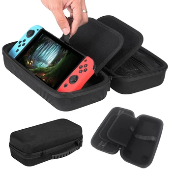 Koruyucu Kılıf Nintendo Anahtarı OLED Taşıma Çantası Büyük Kapasiteli saklama çantası Anahtarı NS OLED Konsolu Joy-Con Aksesuarları